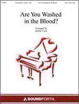 Are You Washed in the Blood piano sheet music cover